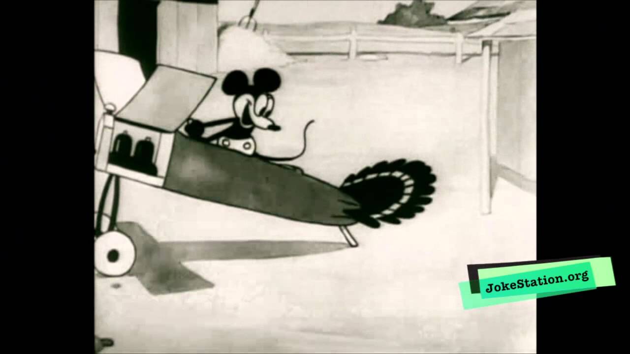 Mickey Mouse Plane Crazy 1928 YouTube mickey-mouse-plane-crazy-1928-youtube