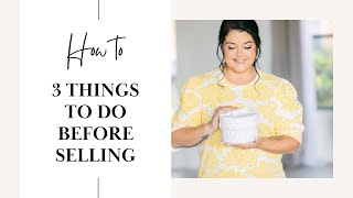 First 3 Things To Do Before Selling Your Candles!