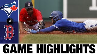 Blue Jays vs. Red Sox Highlights (7\/28\/21) | MLB Highlights