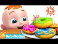 Baby Wants the Colorful Donuts | The Color Song + More Baby ChaCha Nursery Rhymes &amp; Kids Songs