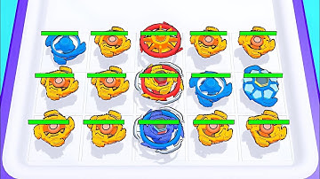 Spinner Battle Merge Master - Max Level Gameplay in Spinner Battle Blade Game - Merge Gameplay 2