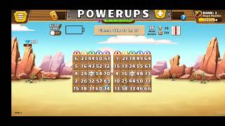 3 rounds of bingo showdown