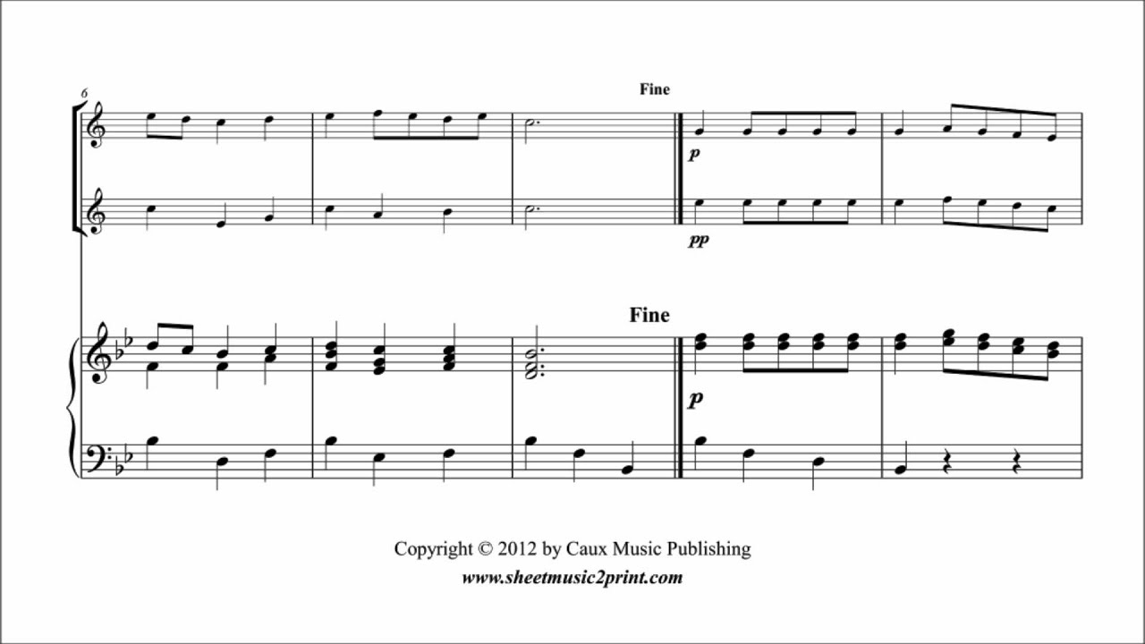 Melody fanfare trumpet. Nominal pitch: 4½-ft B?. - Detail