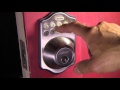 How to set the combination on a kwikset electronic lock - filmed with a Vixia Canon camera How to set the combination on a kwikset electronic lock - filmed with a Vixia Canon camera