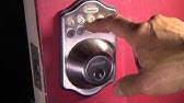 How To Program Your Schlage FE595 Keypad Entry Lock - YouTube