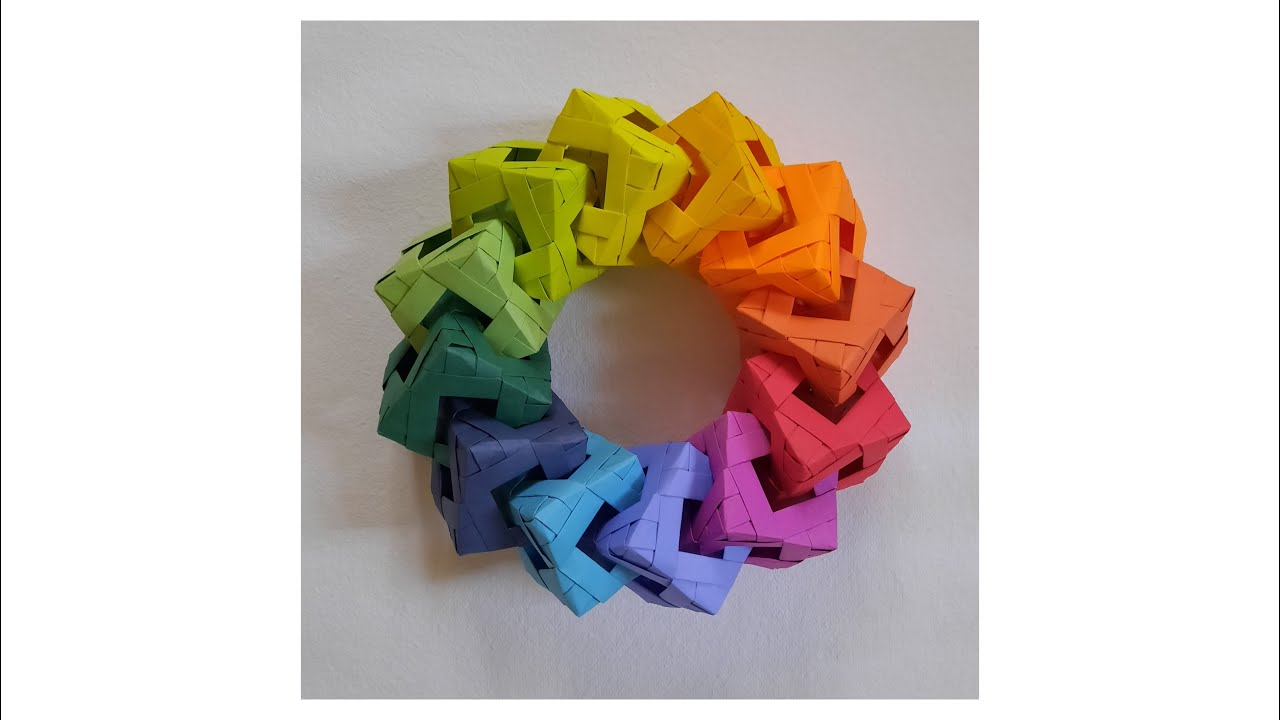 HOW TO MAKE ORIGAMI DIAMOND WINDOW CUBE CIRCLE - 027 22 APRIL 2020 ...