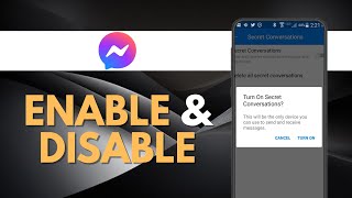 How to Enable and Disable Secret Conversation in Messenger screenshot 4