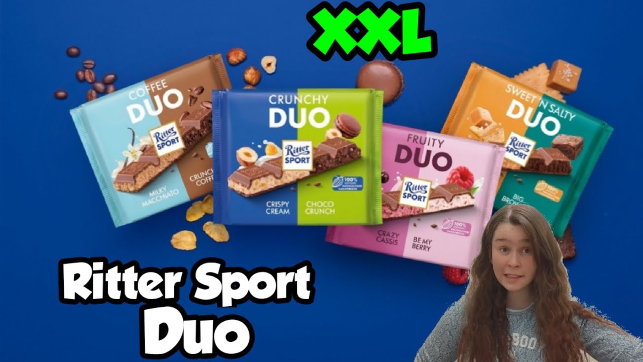 XXL Ritter Sport Duo-Tafeln: Sweet 'n Salty, Fruity Duo, Crunchy Duo ...