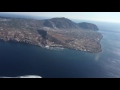 Visual Approach Santorini (Greece) Airport