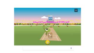 100!! Century!! With Google doodle cricket ICC Champions Trophy 2017