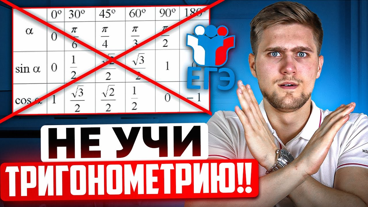 ВСЯ ТРИГОНОМЕТРИЯ ЗА 20 МИНУТ БЕЗ ЗУБРЕЖКИ!