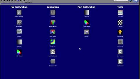 The ChromaPure User Interface