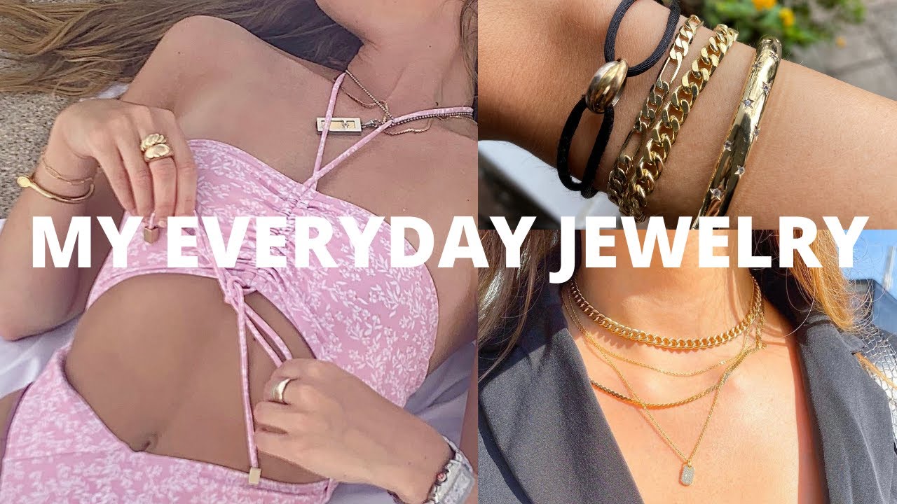 MY EVERYDAY JEWELRY COLLECTION (AFFORDABLE ON TREND JEWELRY) YouTube