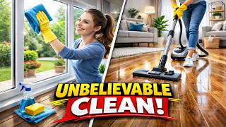 12 Powerful Cleaning Hacks That Make Your Home Sparkle Instantly ✨