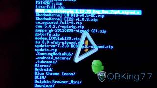 How to Manually Update the Samsung Epic 4G to Stock EL30 Gingerbread screenshot 2