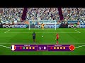 France vs Morocco | Penalty Shootout | Semi Final | FIFA World Cup 2022 Qatar | PES Gameplay