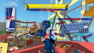 PLAYING MM2 AS REBULL *Keyboard ASMR* *PRO* RICH *TRYHARD* (Murder Mystery 2) *MM2 MONTAGE*