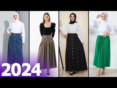 Moda Nisa 2024 Tesettür Etek Modelleri - Hijab #Skirts - #skirt - 2024 skirt trends