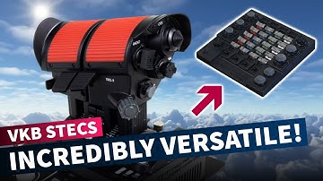 VKB STECS Review: The Only Throttle With Swappable Control Modules!