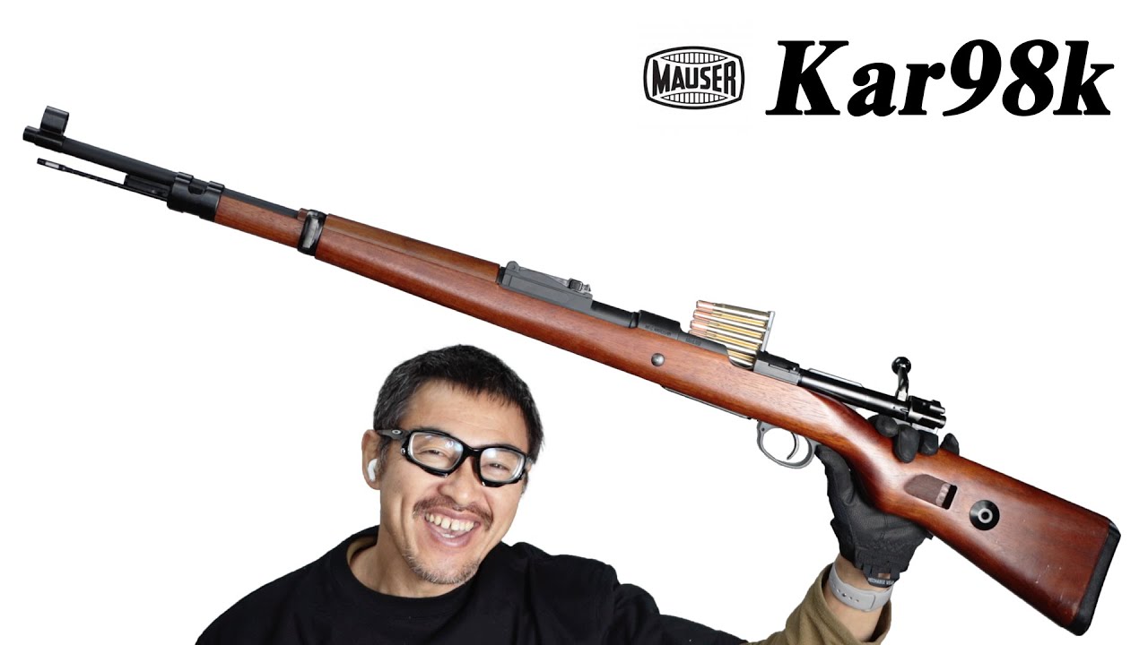 Kar98K 排莢式 エアコッキングガン DoubleBell リアルウッド ボルト