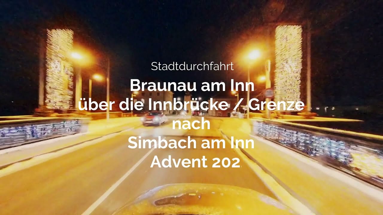 Stadtdurchfahrt Braunau am Inn nach Simbach am Inn