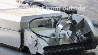 Robotic Crude Oil Storage Tank Cleaning