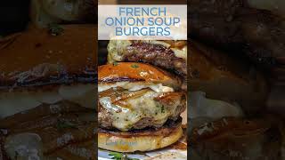 French Onion Soup Burgers