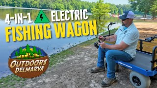 4-in-1 Electric Fishing Wagon