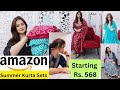 Summer Kurta Sets Starting Rs. 568 for Office, College, Daily Wear from #Amazon / SWATI BHAMBRA