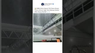 China's Mega Railway Station Overwhelmed by Record Rainfall 🚄🌧️