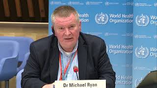 WHO gives an update on the global COVID-19 outbreak
