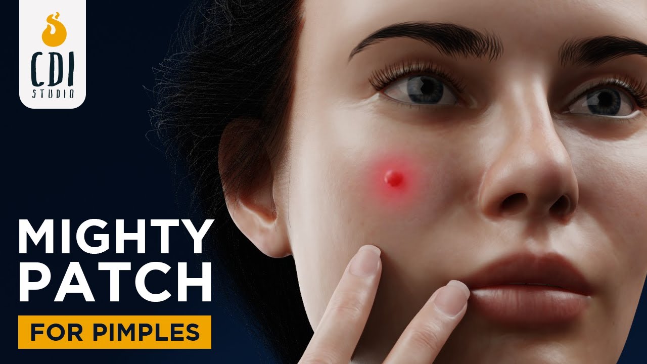 3D Animation: Mighty Patch is a smarter way to handle pimples overnight ...