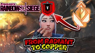 From Valorant King To R6 Copper Teaching My Aimbot-Spoiled Friend Siege