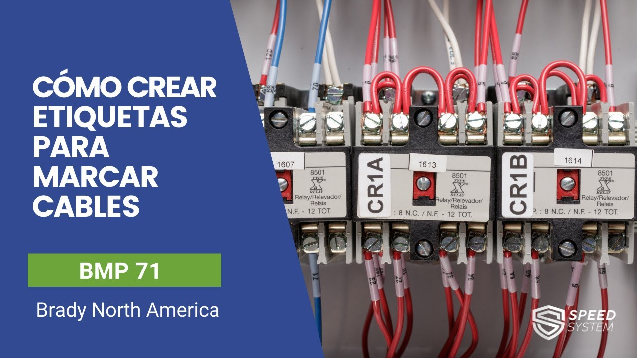 Cómo crear etiquetas para marcar cables 