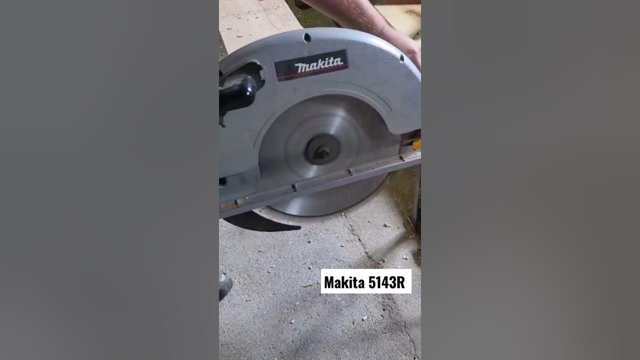 makita 5143R coupe 80mm capacité 130 ça passe creme