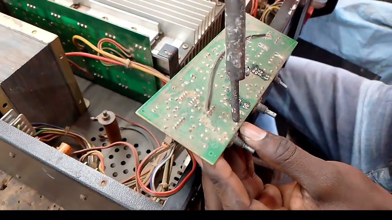 PBT 1000 WATT AMPLIFIER Repairing Stranger #dj #amplifier #electrical #djamplifier 