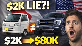 $2,000 Japanese Mini Truck vs $80K Ford F-150 – Real Import Cost Breakdown (2026 Kei Truck Guide)