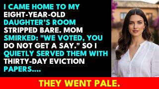 My Family Voted To Evict My 8-Year-Old Daughter From Her Room—I Owned The House.