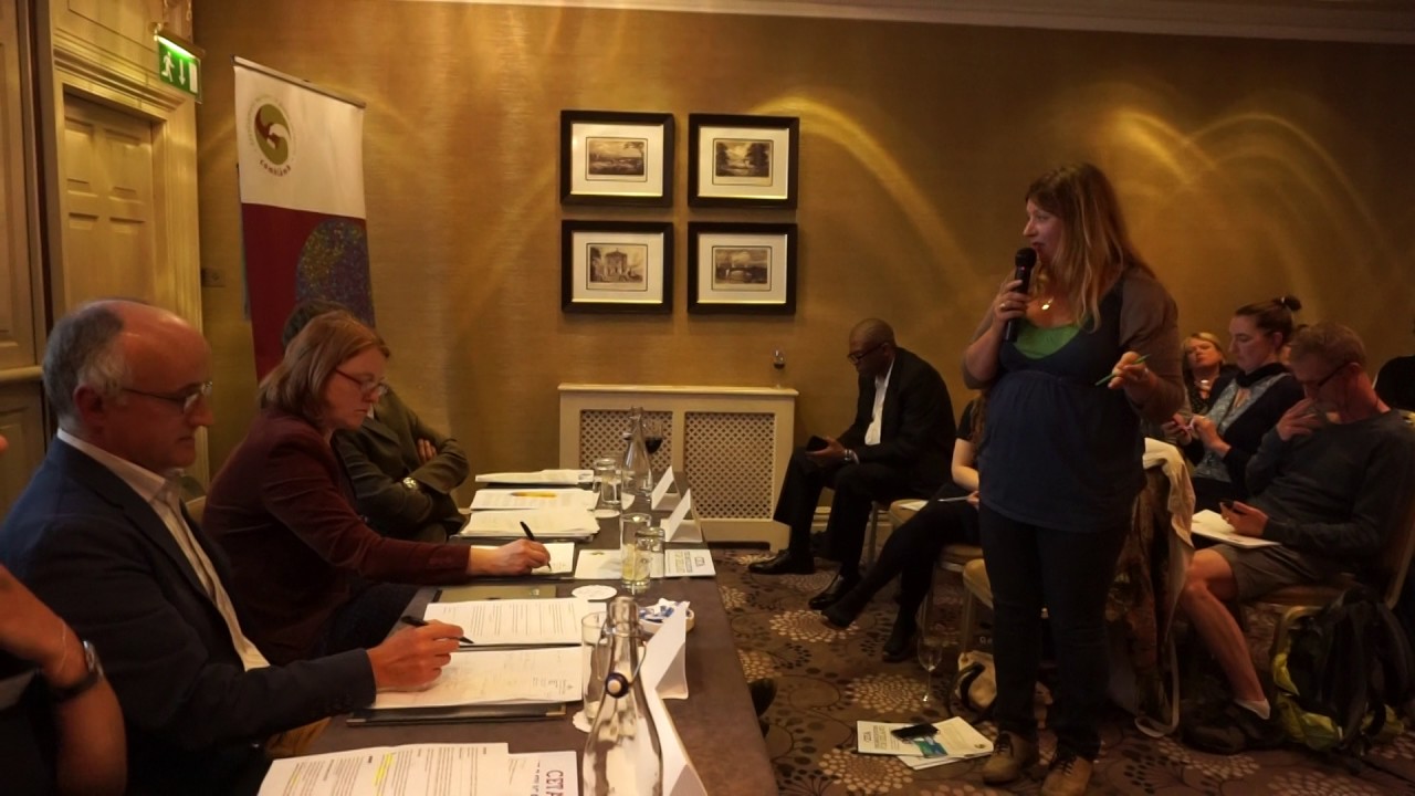 Comhlámh’s Trade Justice Group the launch of  CETA-‘CETA: Implications for Ireland' -