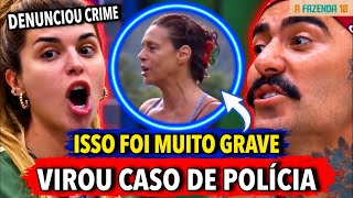 🚨😱SERIOUS!! CRIME NOW ON THE FARM! MAYK FREAKS OUT WITH GIOVANNA AND SHE CROSSES THE LINE; MÔNICA...