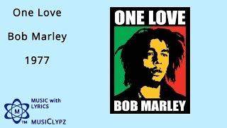 One Love - Bob Marley 1977 HQ Lyrics MusiClypz screenshot 5