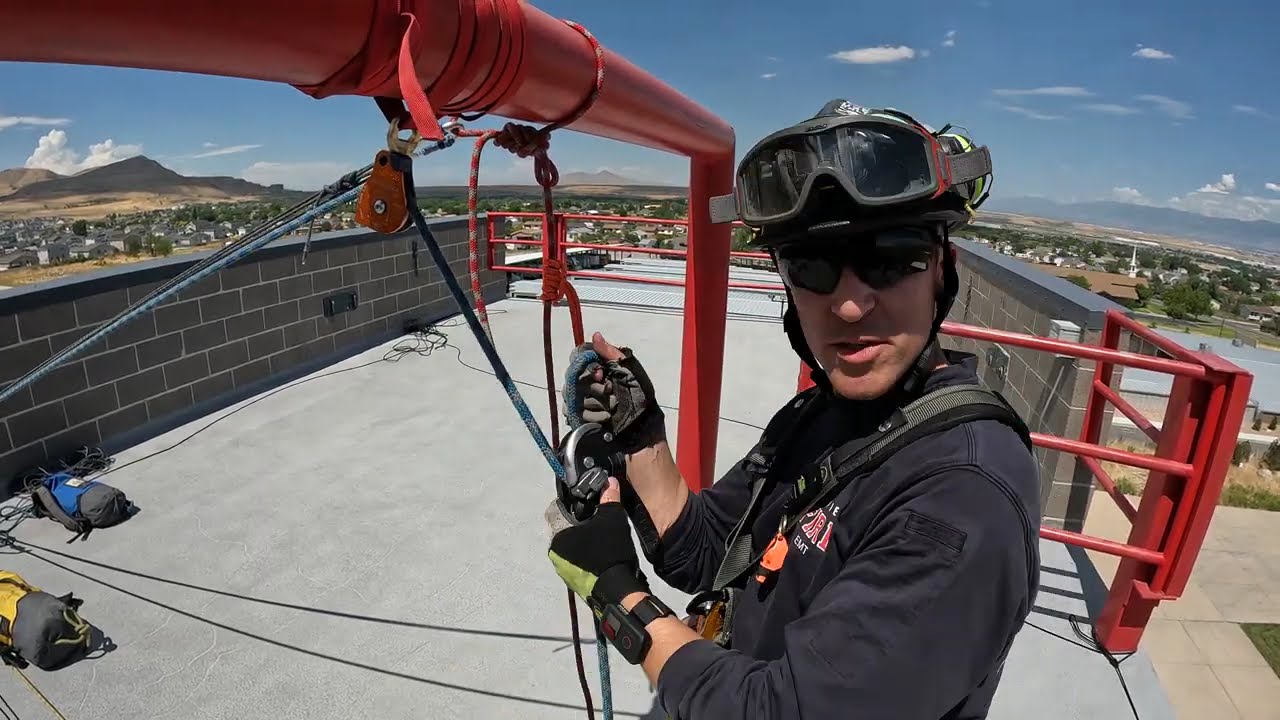 Basic Rappelling for Rescue