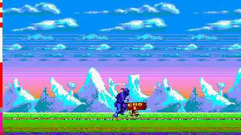 shadow of the beast demo preview for Amstrad CPC