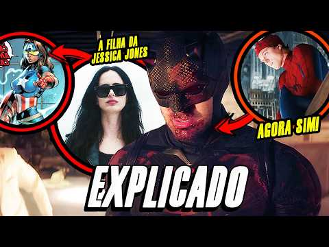 EXPLICADO! DEMOLIDOR RENASCIDO 2 EPISODIO 6! JESSICA JONES, HOMEM ARANHA E A NOVA CAPITÃ AMÉRICA!