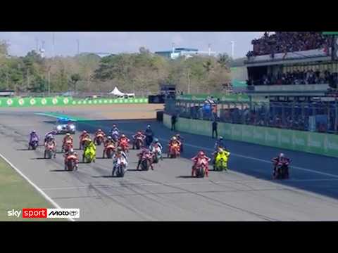 Video MotoGP, la partenza del GP della Thailandia a Buriram
