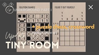 Update 2021 Tiny Room Stories: Town Mystery | Chapter Underground Chess Puzzle Crossword#4 Part I Wealth