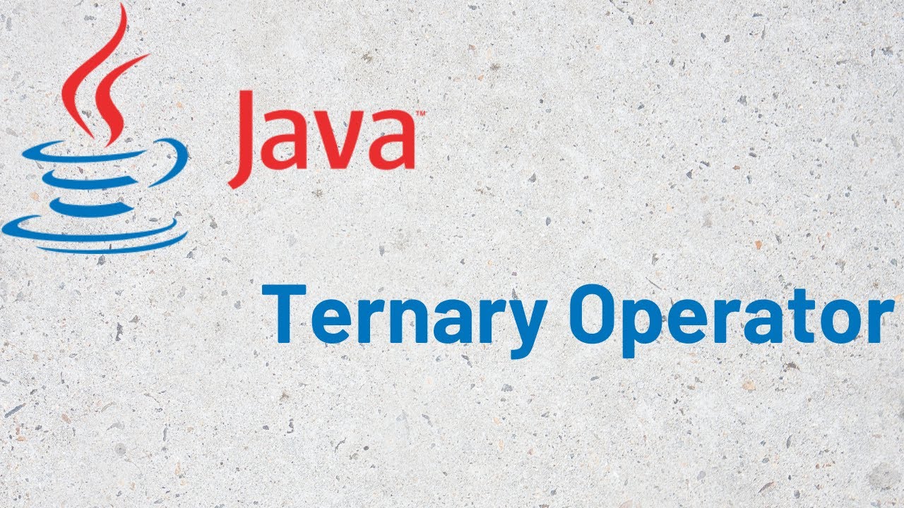 48 - Java Ternary Operator (2023) - YouTube