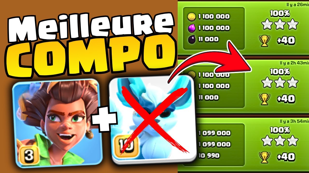 La MEILLEURE COMPO HDV17 du moment 😱🔥