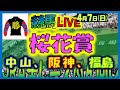 2024年4月7日【中央競馬ライブ配信】桜花賞！！。中山、阪神、福島