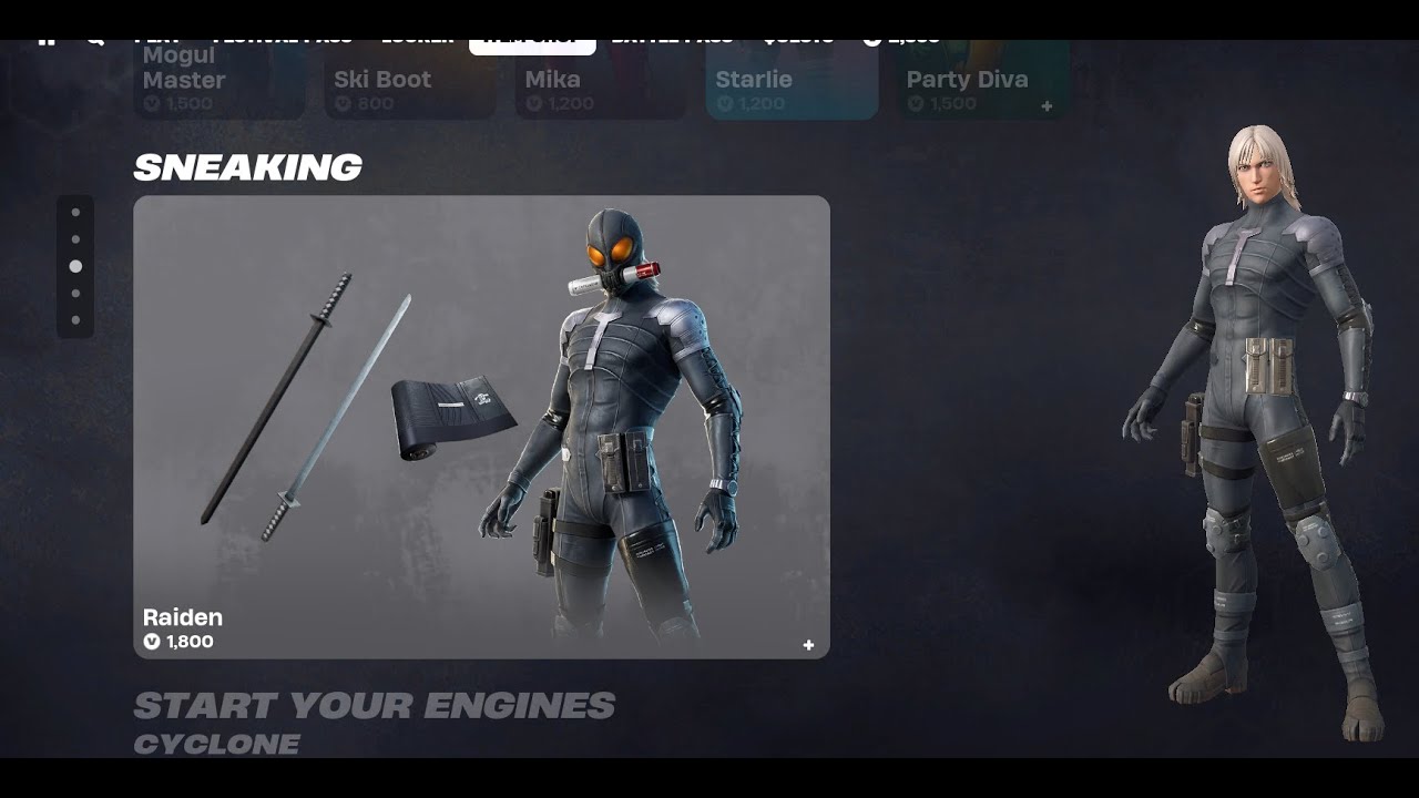 *NEW* Raiden set! Fortnite item shop [25th January 2024] - YouTube